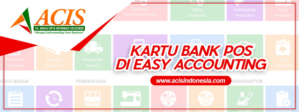 Kartu Bank POS di EASY Accounting