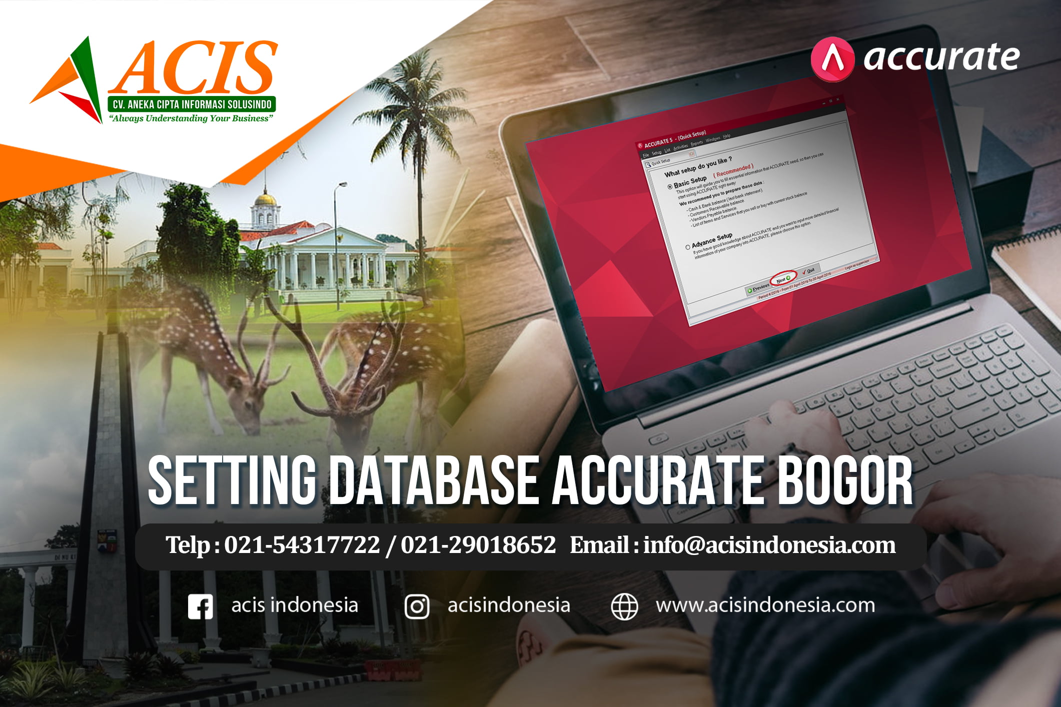 setup database accurate bogor setup database accurate bogor