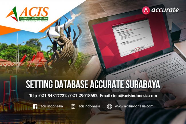 setting database accurate surabaya setting database accurate surabaya