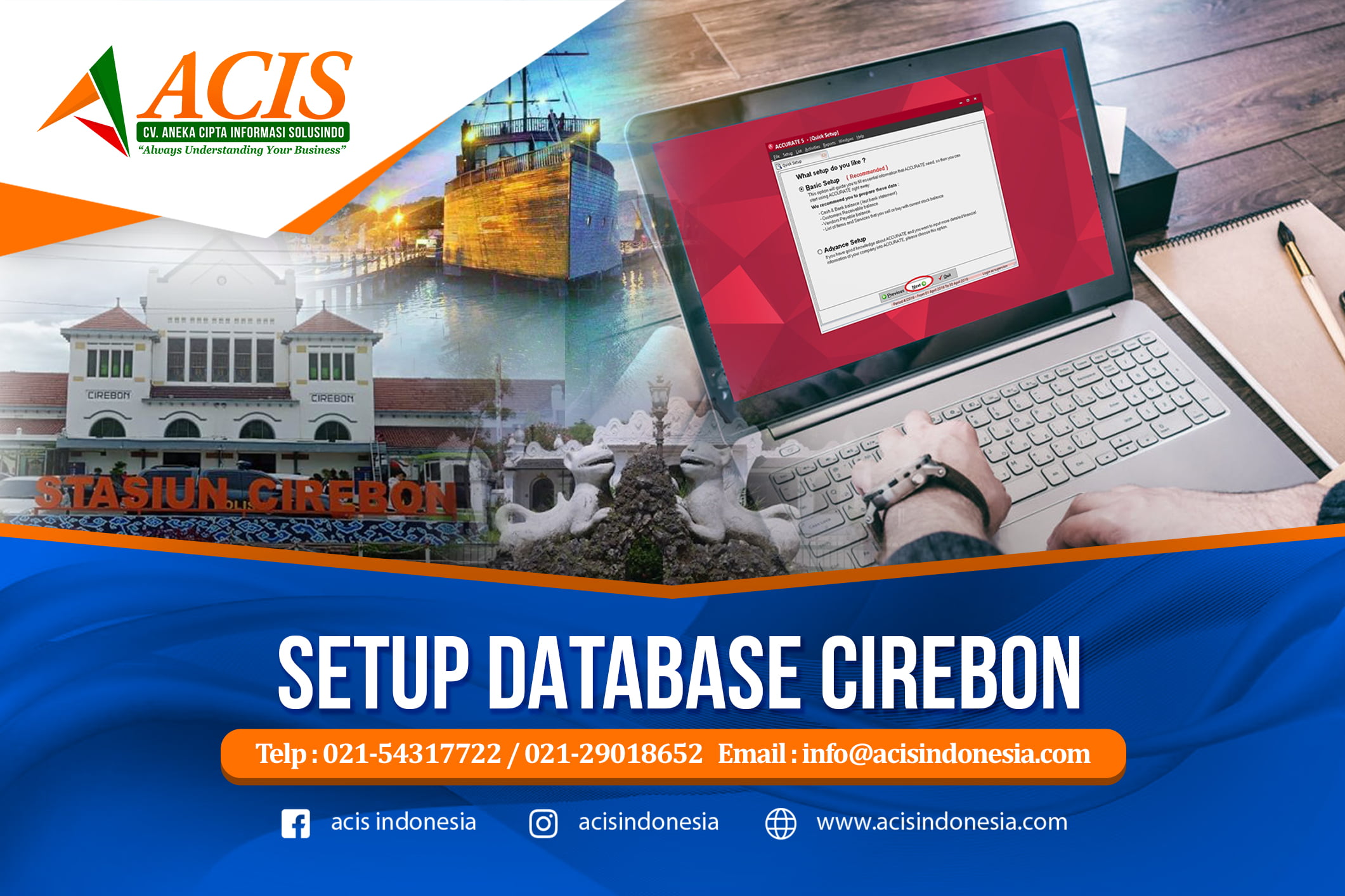 setup database cirebon setup database cirebon
